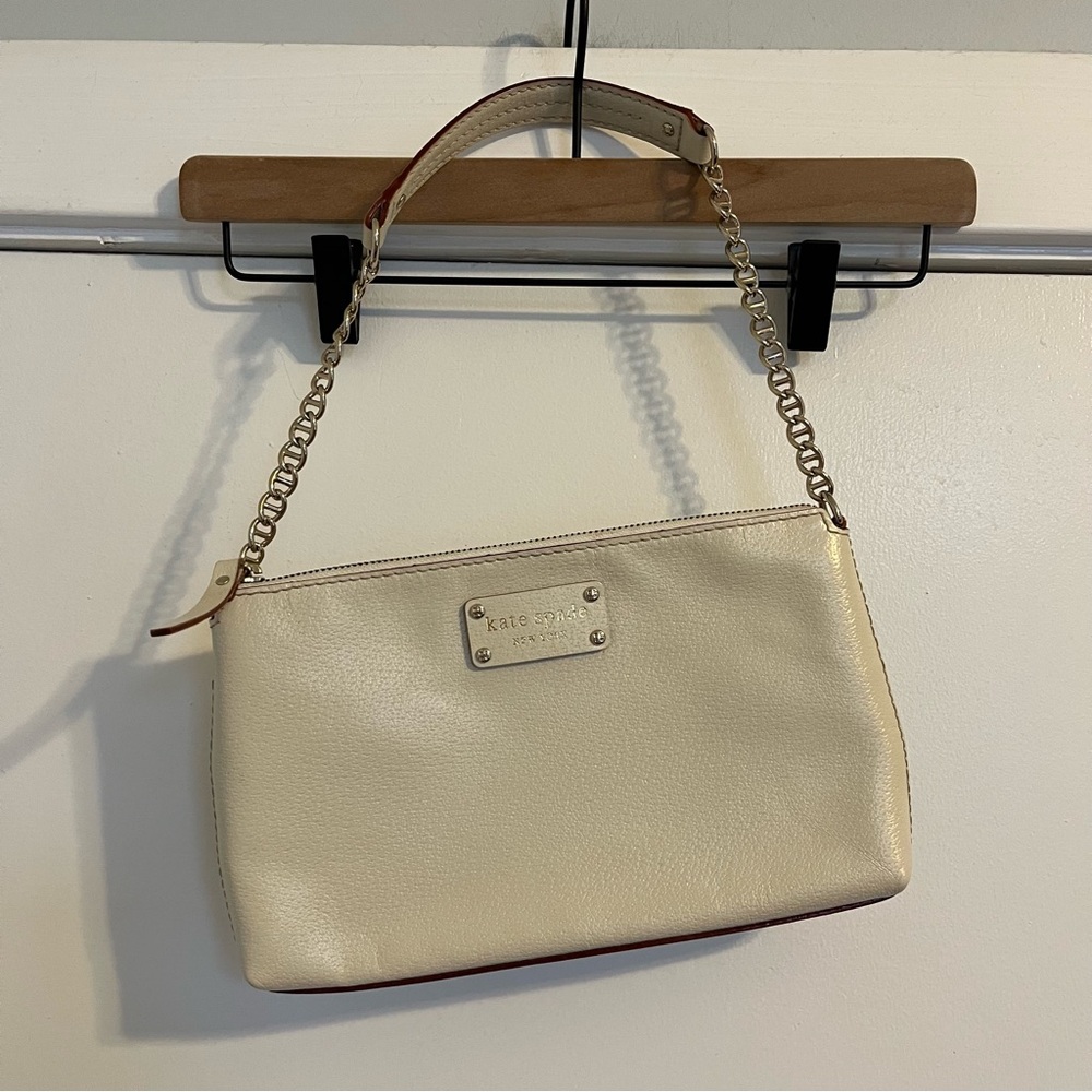 Kate Spade Ivory Chain Shoulder Bag summer